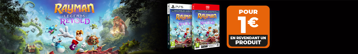 Rayman Legends Retold avec offre Jouez &agrave;