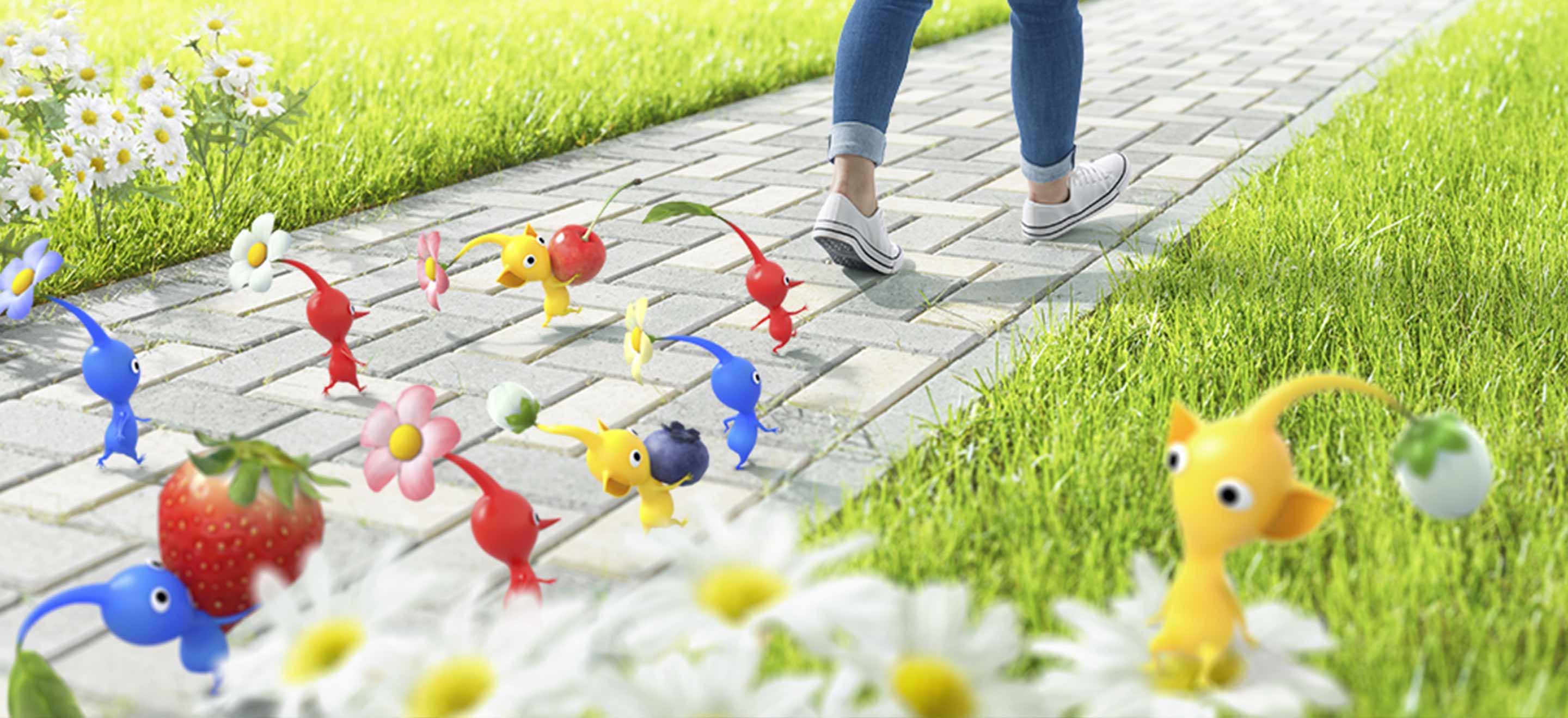 Voil&agrave; &agrave; quoi ressemblera Pikmin Go... ou pas
