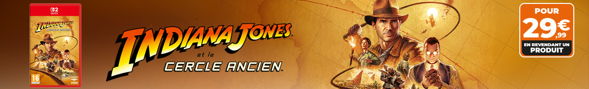 Indiana Jones et le cercle ancien sur Nintendo Switch 2 avec offre Jouez &agrave;