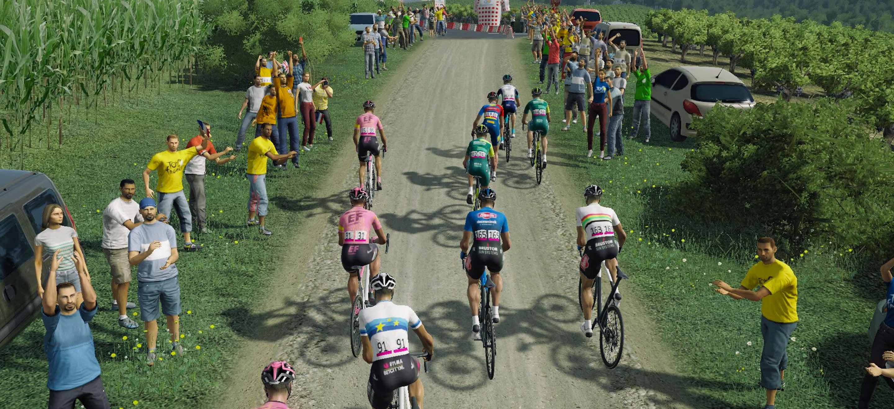 Une journ&eacute;e sur les routes du Tour de France