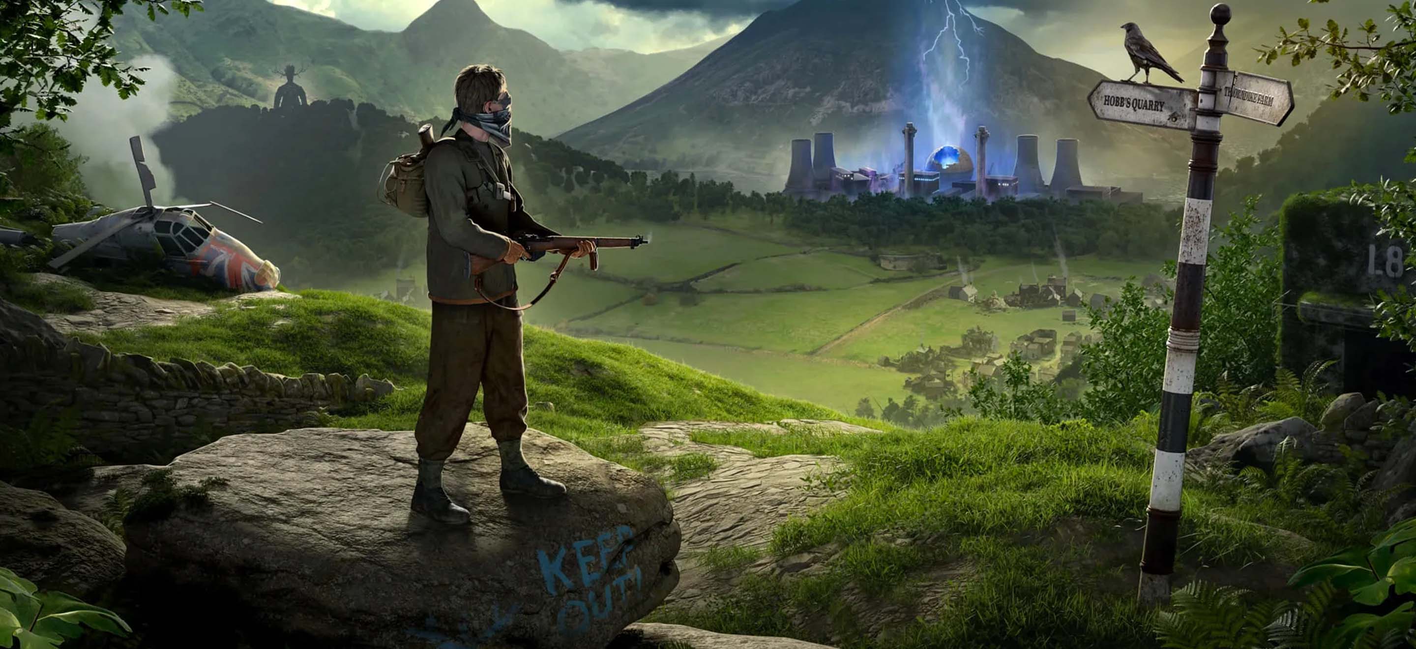 Le Royaume-Uni est le parfait terrain de jeu post-apocalyptique