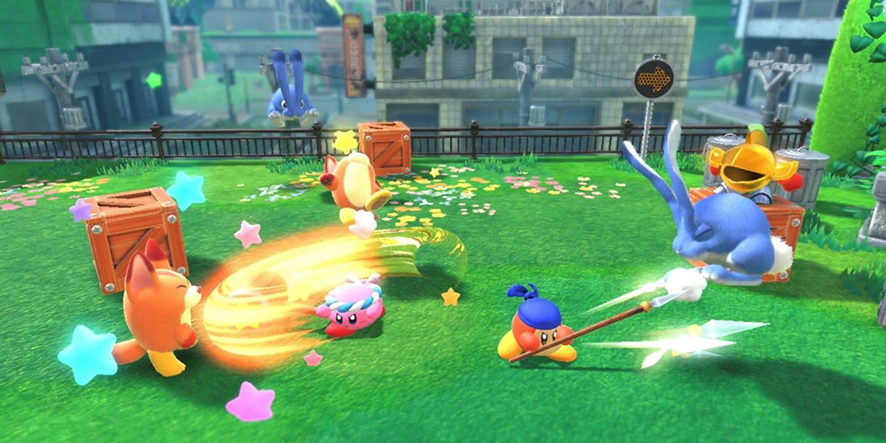 Kirby_bagarre