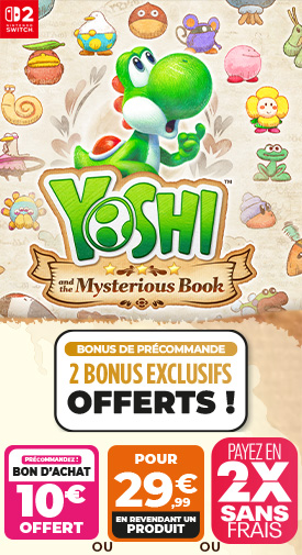 Yoshi And The Mysterious Book avec offres de pr&eacute;commande