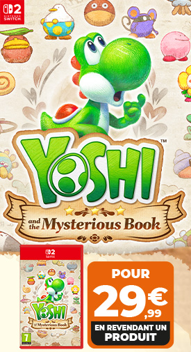 Yoshi And The Mysterious Book avec offre Jouez &agrave;