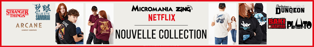 Horizontal Promo Gamme de Textile Netflix Vague 2