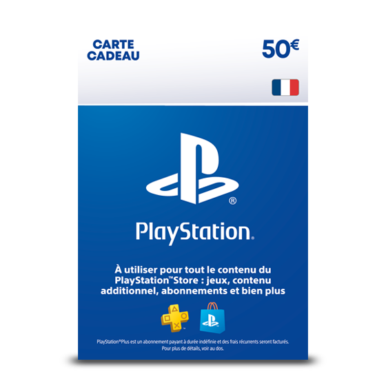 Cartes Prépayées PSN STORE