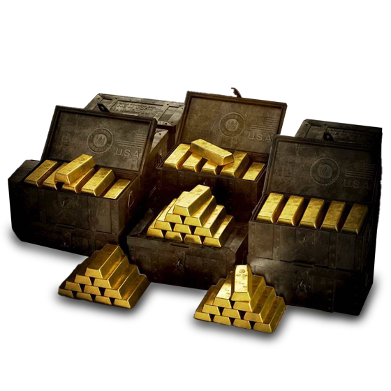 Monnaie IN-GAME RED DEAD REDEMPTION LINGOTS D'OR