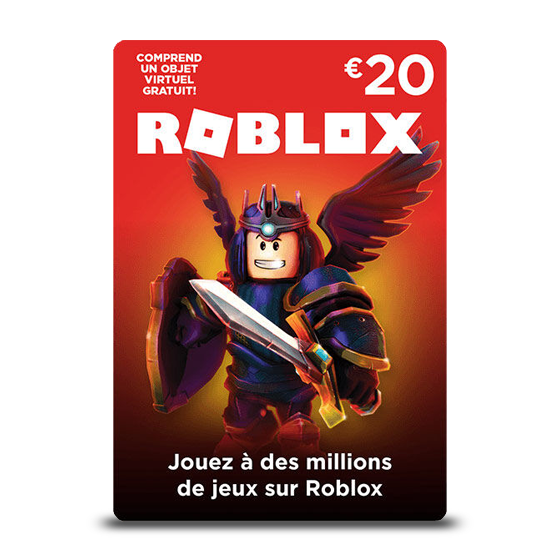 Cartes Prépayées Roblox