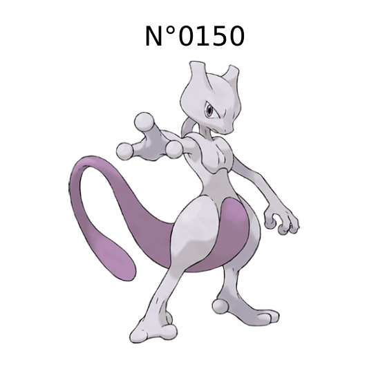 Produits dérivés Mewtwo