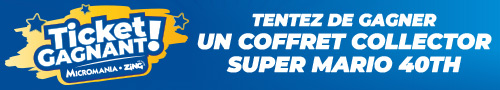 Ticket gagnant 40 ans Mario