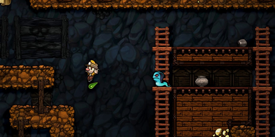 Spelunky applique le principe du die and retry