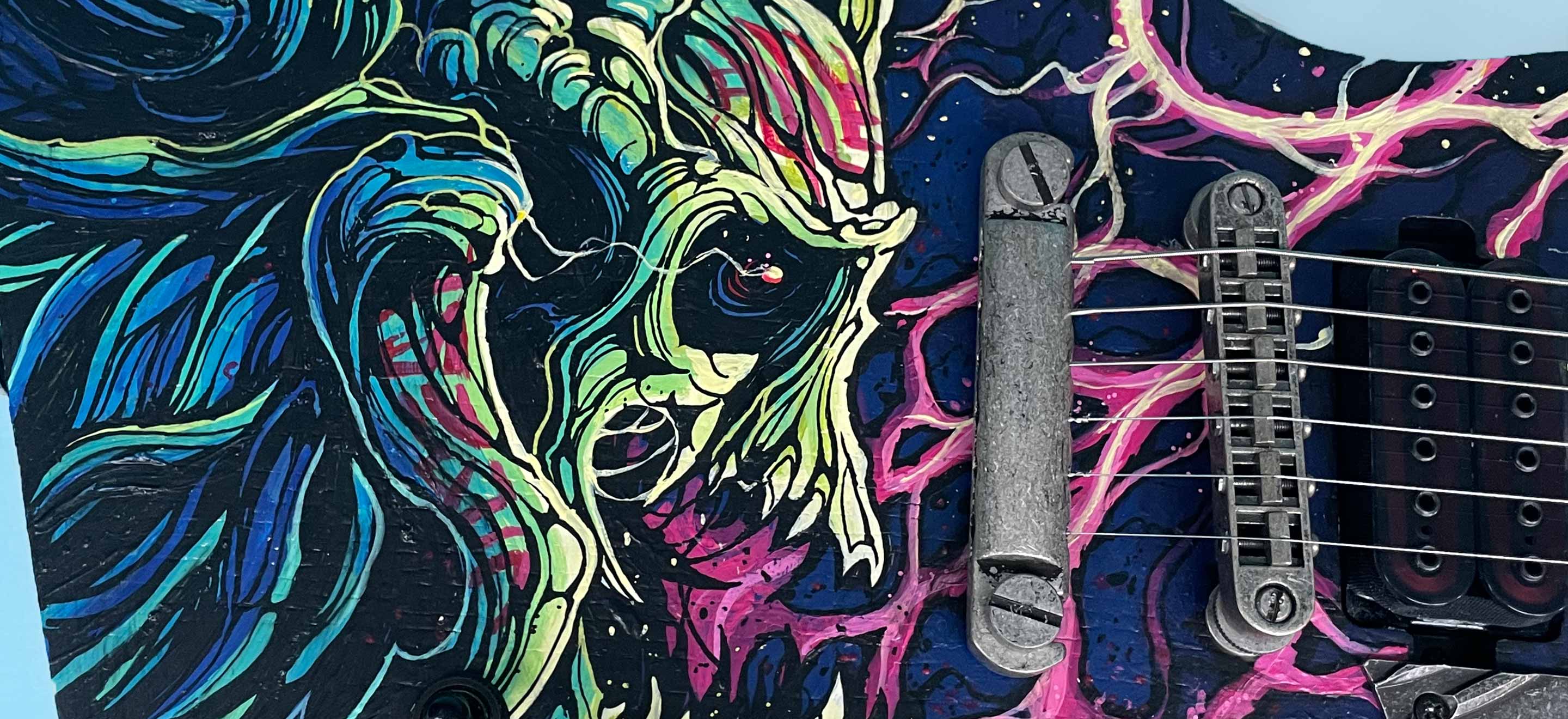 Gagnez une guitare customis&eacute;e unique avec Kaldheim, la nouvelle extension de Magic : The Gathering