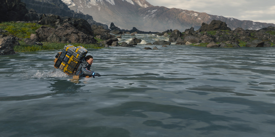 Une rivière dans Death Stranding