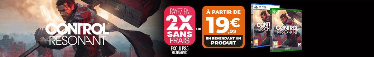Control Resonant avec offre Pay Later ou offre Jouez &agrave;