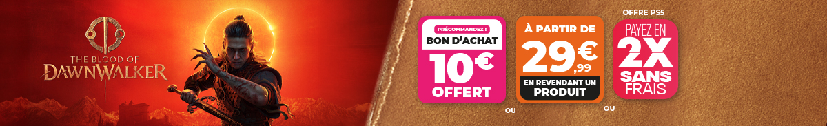 The Blood of Dawnwalker avec offres de pr&eacute;commande