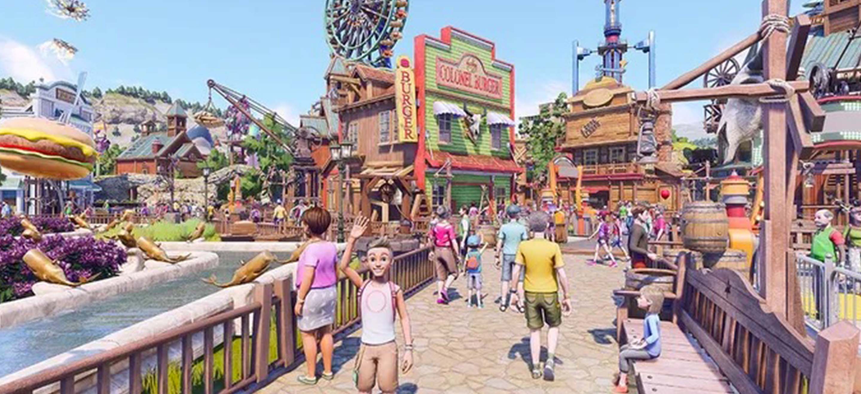 Le parc d&rsquo;attraction mortel sp&eacute;cial jeu vid&eacute;o