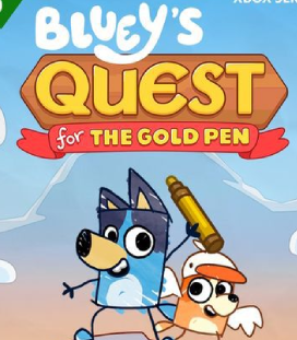 Bluey's Quests For The Gold Pen