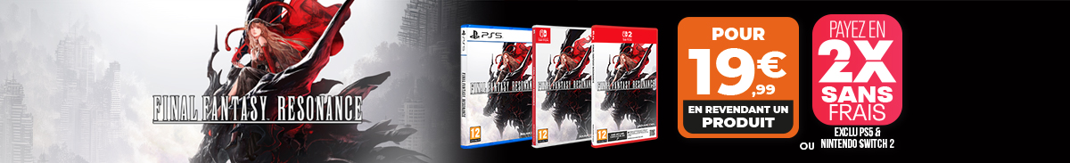 Final Fantasy Resonance avec offre Pay Later ou offre Jouez &agrave;