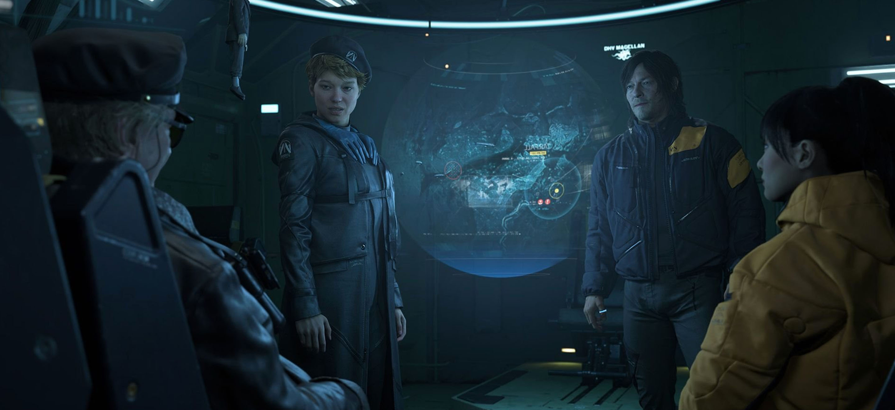 Les fiches des personnages de Death Stranding 2: On the Beach