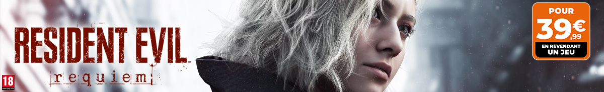 Resident Evil Requiem avec offre Jouez à pour 39,99€