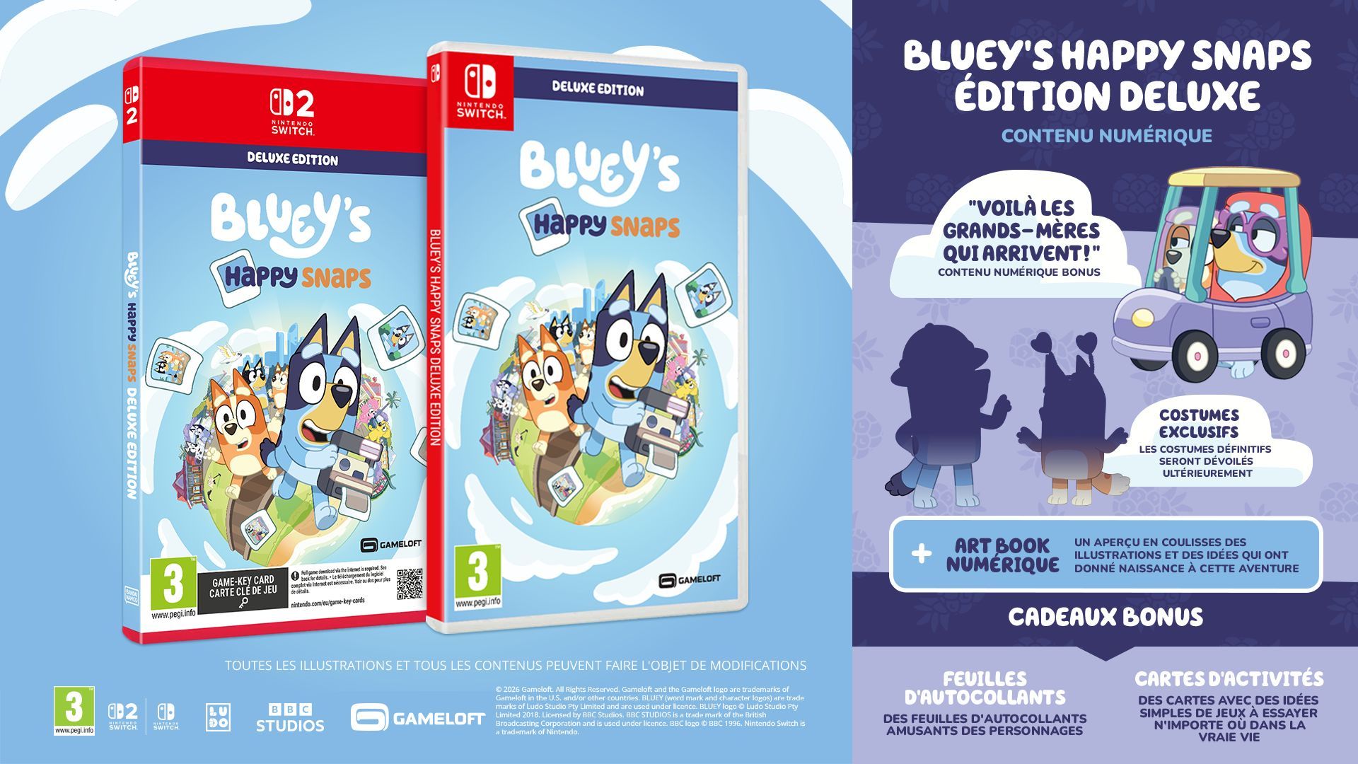 Bluey's Happy Snaps Dayone Deluxe Edition