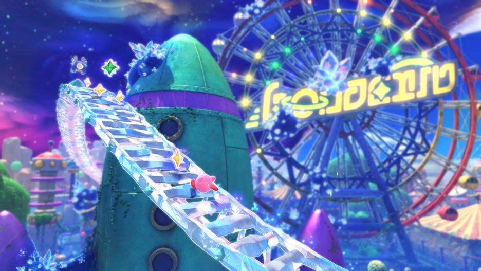 Kirby Et Le Monde Oubli&eacute; Nintendo Switch 2 Edition + le Pays Des &eacute;toiles Filantes