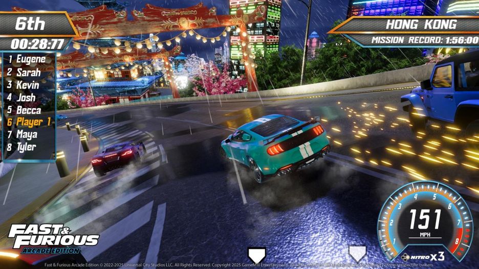 Fast And Furious Arcade Edition (code De T&eacute;l&eacute;chargement)