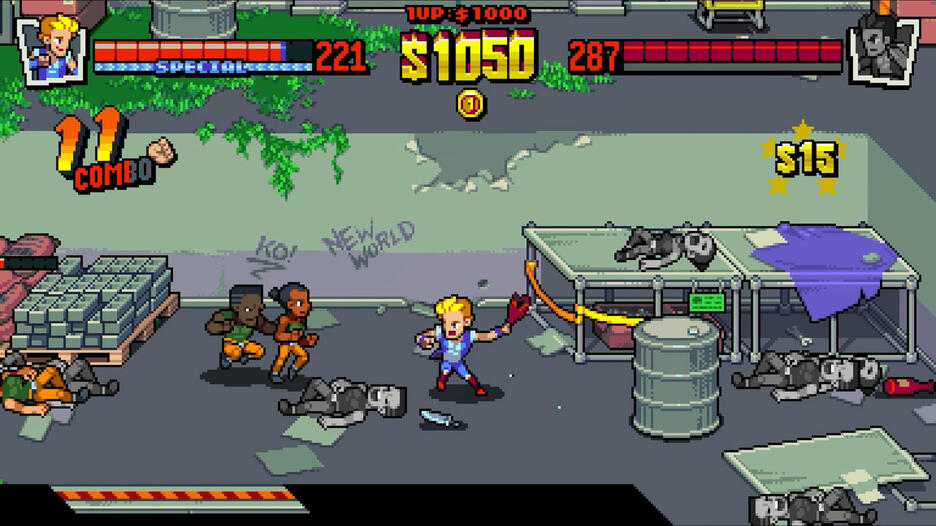 Double Dragon Gaiden Rise Of The Dragons (code De T&eacute;l&eacute;chargement)