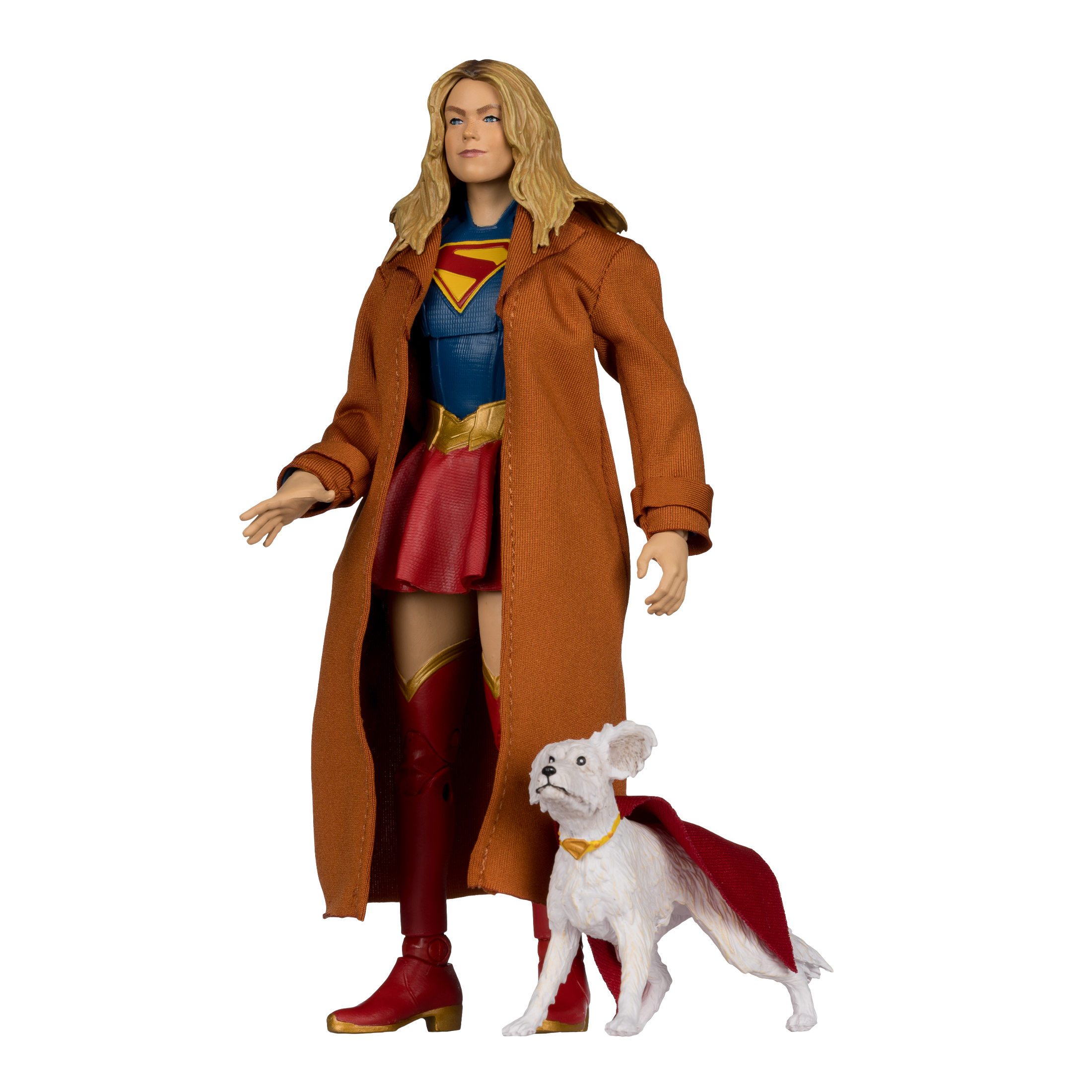 Figurine - Mcfarlane Toys - Supergirl Movie Cameo Appearance W/krypto