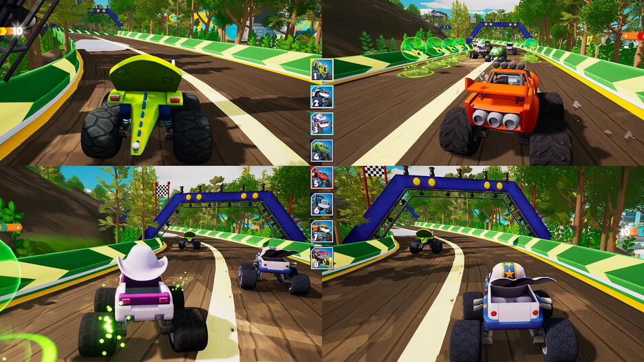 Blaze Et Les Monster Machines Pilotes De Moteur City