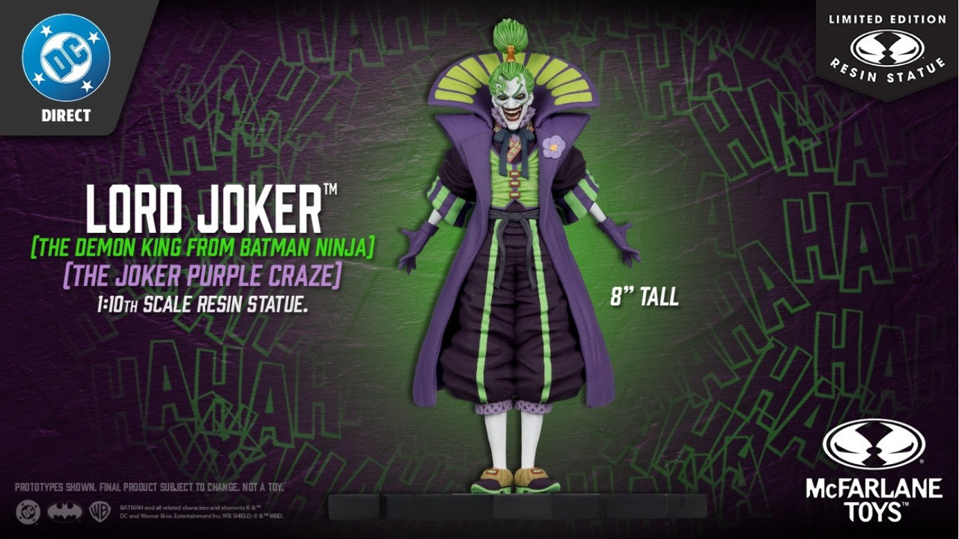 Pr&eacute;commande McFarlane DC Comics Joker