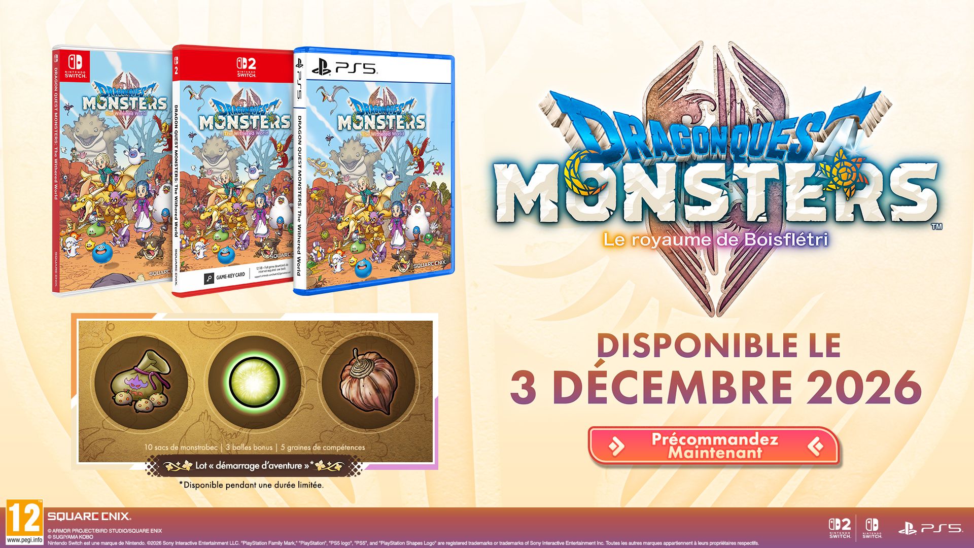 Dragon Quest Monsters Le Royaume De Boisfl&eacute;tri