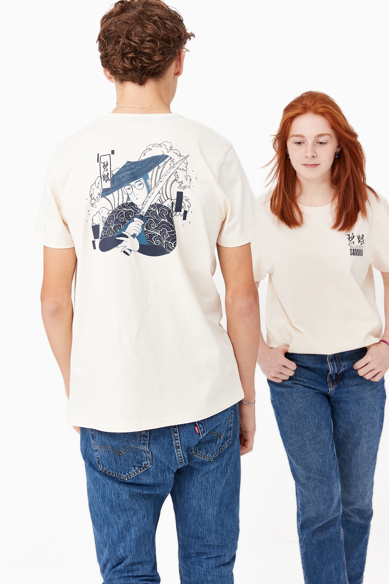 T-shirt - Blue Eye Samurai - Mizu Cr&egrave;me Taille M